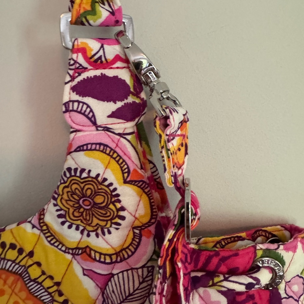 NWT Vera Bradley backpack convertible tote in Clementine pattern - Picture 12 of 15